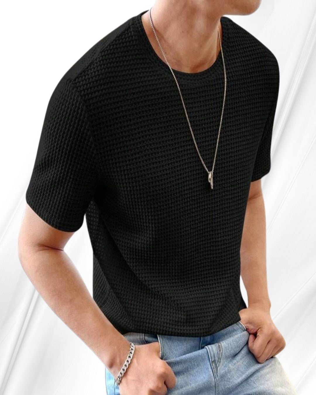 😎🧇CAMISETA DE VERANO EN TELA WAFFLE 🧇😎