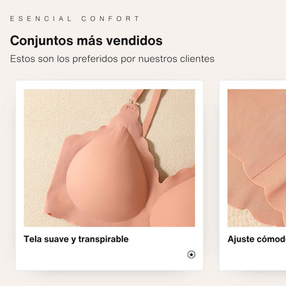 🌿🤍SET DE ROPA INTERIOR PARA MUJER🤍🌿 - ESENCIAL CONFORT – Ropa interior que sí se siente bien✨👙