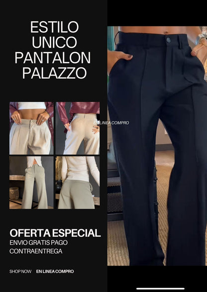🤯🔥¡Te Vas a Enamorar! El Pantalón Palazzo Perfecto Está en🔥Oferta por Tiempo Limitado"🌟⚡