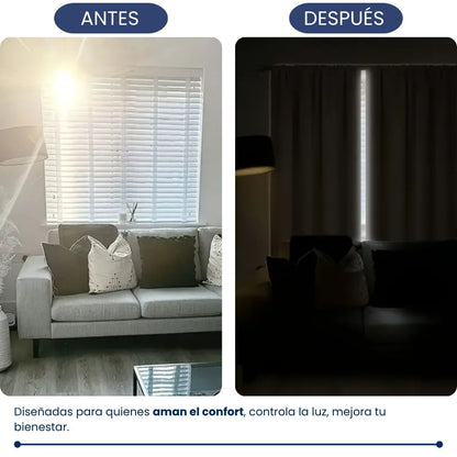 ✨ Cortina Noctura Blackout 🌙 | Oscuridad total, confort absoluto 🖤
