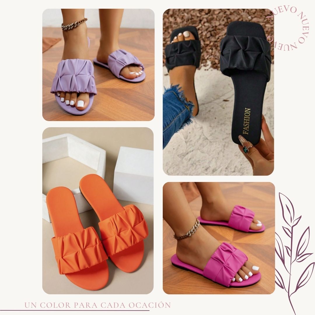 🎀👡Sandalia Solé — Ligera, fresca y elegante 💎 Con mini tacón cuadrado 👡🎀