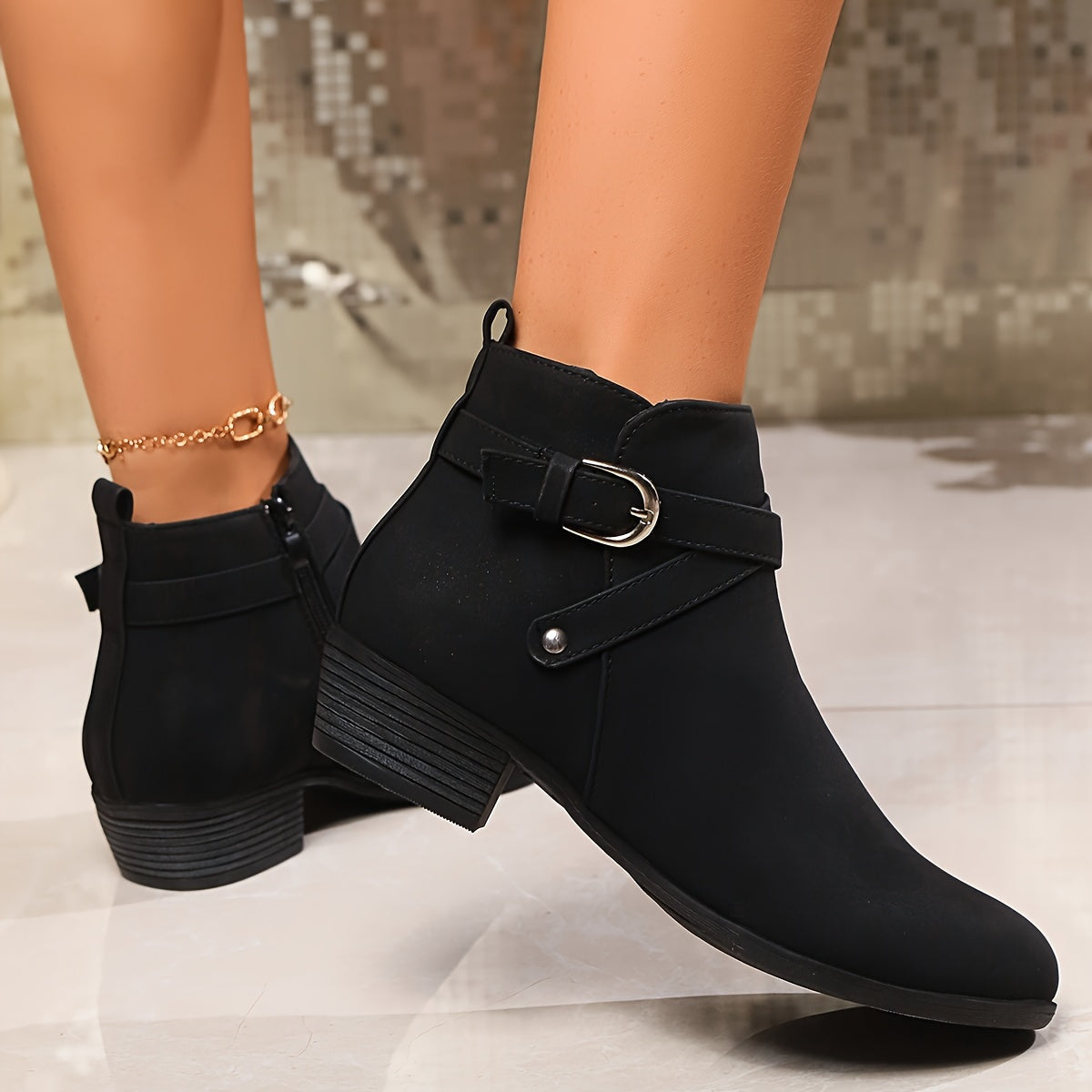 👢BOTAS LUCY DE CIERRE LATERAL 🌟