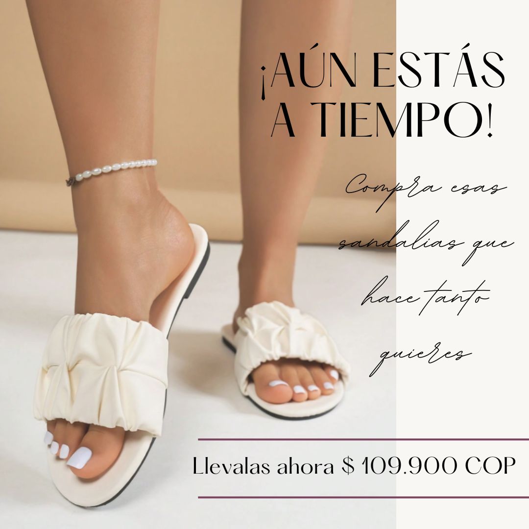 🎀👡Sandalia Solé — Ligera, fresca y elegante 💎 Con mini tacón cuadrado 👡🎀