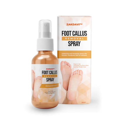 🔥👉DILE ADIOS A LOS PIES CALLOSOS 🦶CONZAKDAVI  REMOVAL SPRAY ELIMINADOR DE CALLOS 🤩💫