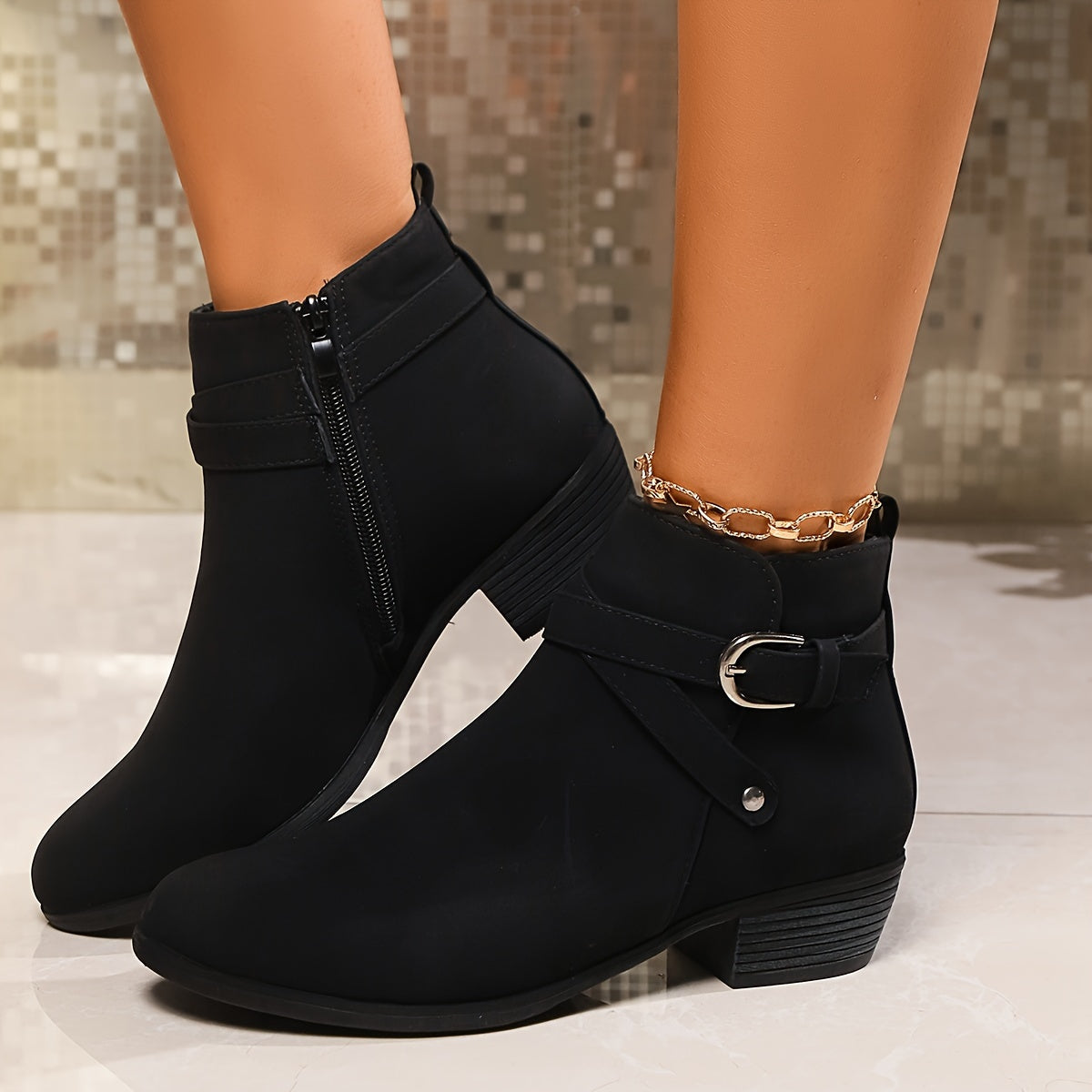 👢BOTAS LUCY DE CIERRE LATERAL 🌟