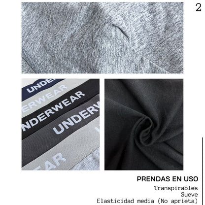 💥🩲MÁS BÓXERS, MÁS COMODIDAD 🩲💥 Algodón transpirable 🌿 · Precio especial · Tiempo limitado ·⏰