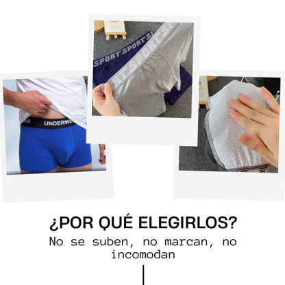 💥🩲MÁS BÓXERS, MÁS COMODIDAD 🩲💥 Algodón transpirable 🌿 · Precio especial · Tiempo limitado ·⏰